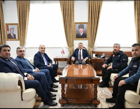 Komitənin nümayəndə heyəti Malatya valisi ilə görüşüb